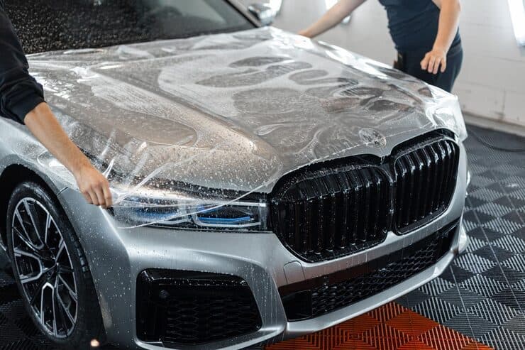 Paint protection film installation